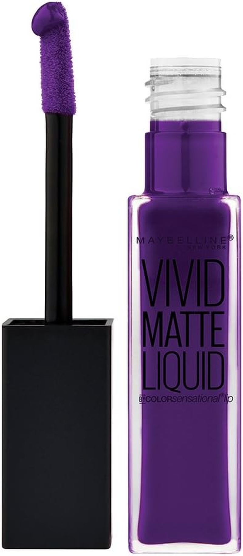 Maybelline Color Sensational Vivid Matte Liquid Lipstick, Coffee Buzz, 0.26 Fl. Oz. image number 5