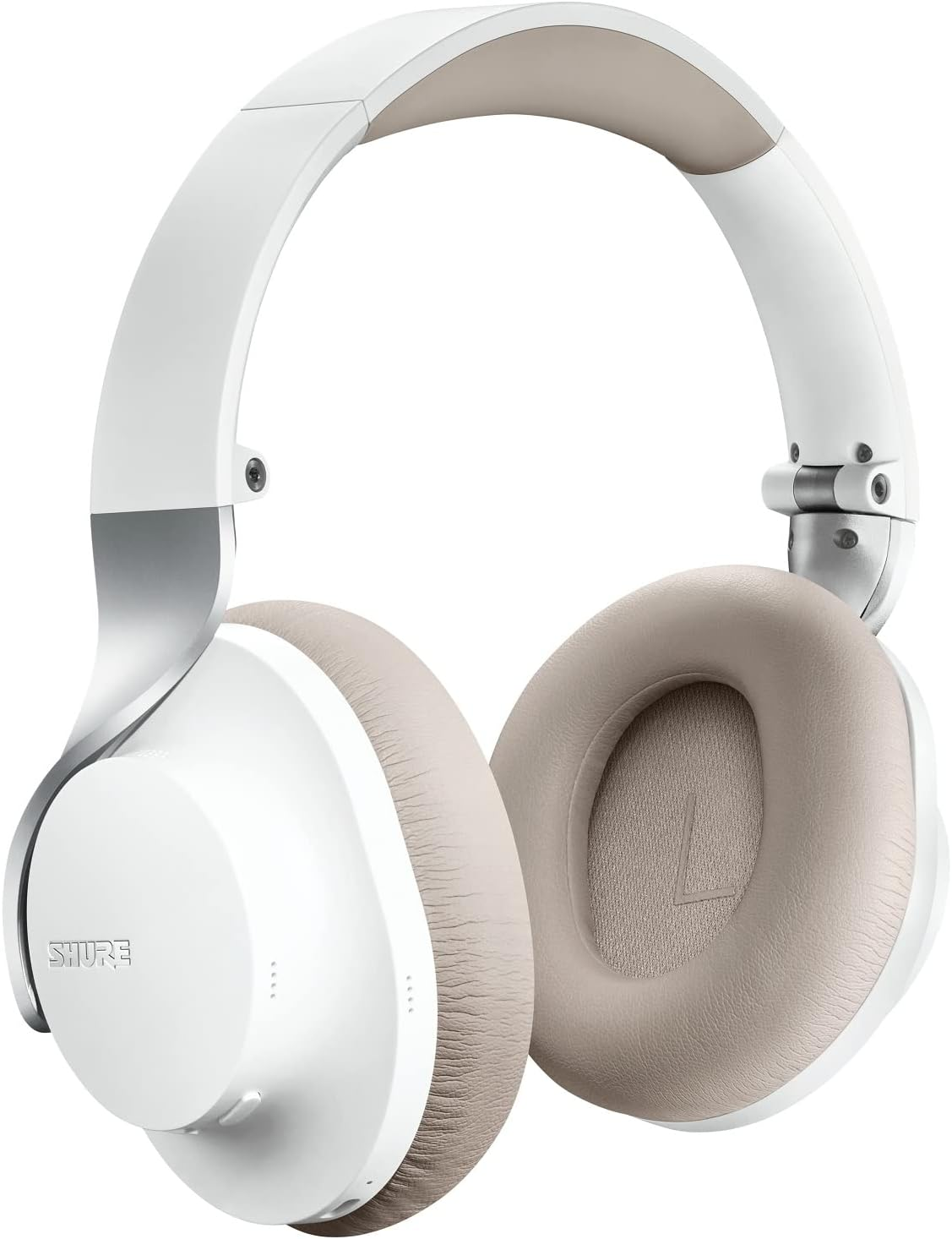 Shure AONIC 40 Wireless Headphones Premium Noise Cancelling, White image number 2
