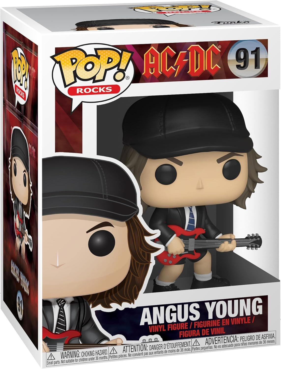 FUNKO POP! Rocks: AC/DC - Angus Young image number 1