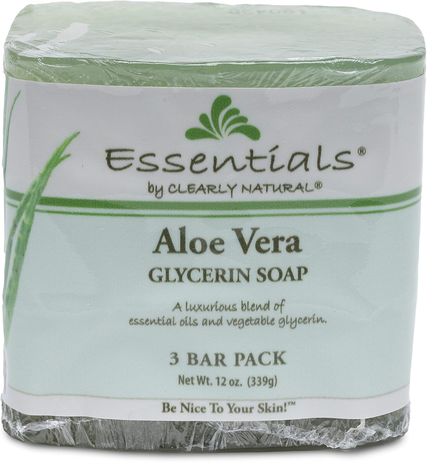 Clearly Natural Glycerine Bar Soap, Aloe Vera, 12 Oz, 3 Count image number 3