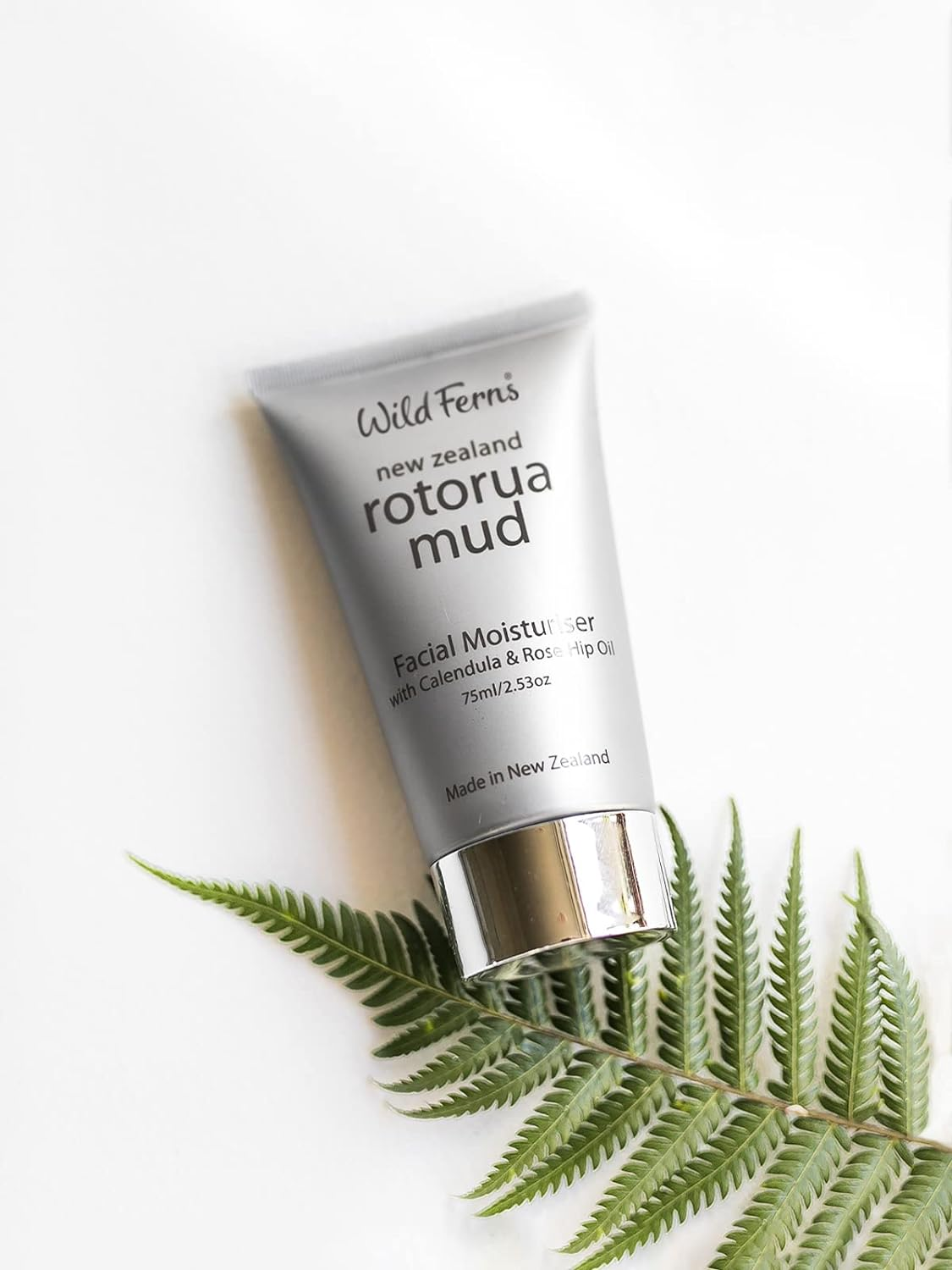 Wild Ferns Rotorua Mud Facial Moisturiser with Calendula & Rosehip Oil, 75Ml image number 4