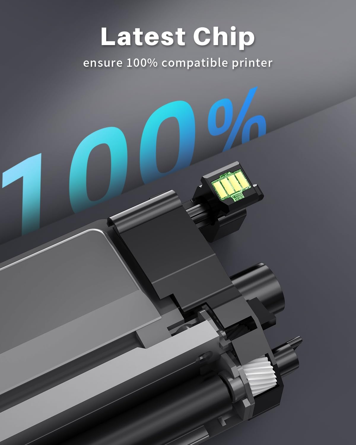 Ink4U TN258 TN258XL Toner Cartridge Replacement for Brother TN258 TN258 XL BK/C/M/Y High Yield Toner Use for MFC-L8390CDW, DCP-L3560CDW, DCP-L3520CDW, MFC-L3760CDW, HL-L8240CDW, HL-L3280CDW, 4 Pack image number 3