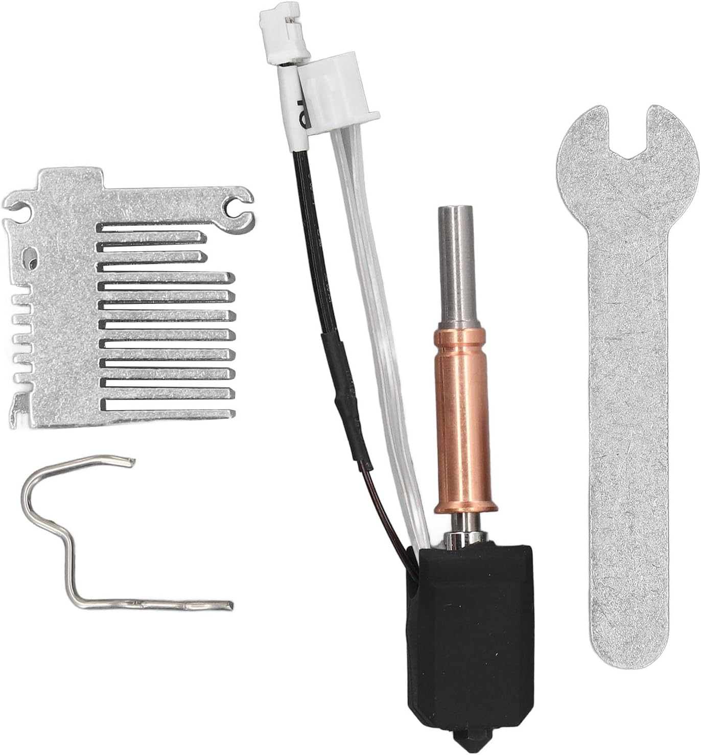 Upgrade Hotend Kit for Kobra 3, for Kobra 3 Combo, 3D Printer Hotend Kit, Ceramic Heating Block, Hardened Steel Nozzle Hot End Replacement, 600Mm/S High Speed image number 1