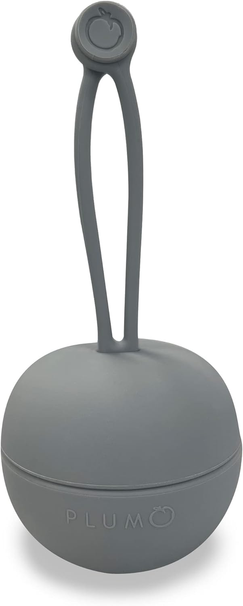 Plum Silicon Soother Storage Pod, 20 X 8 Cm Size, Grey