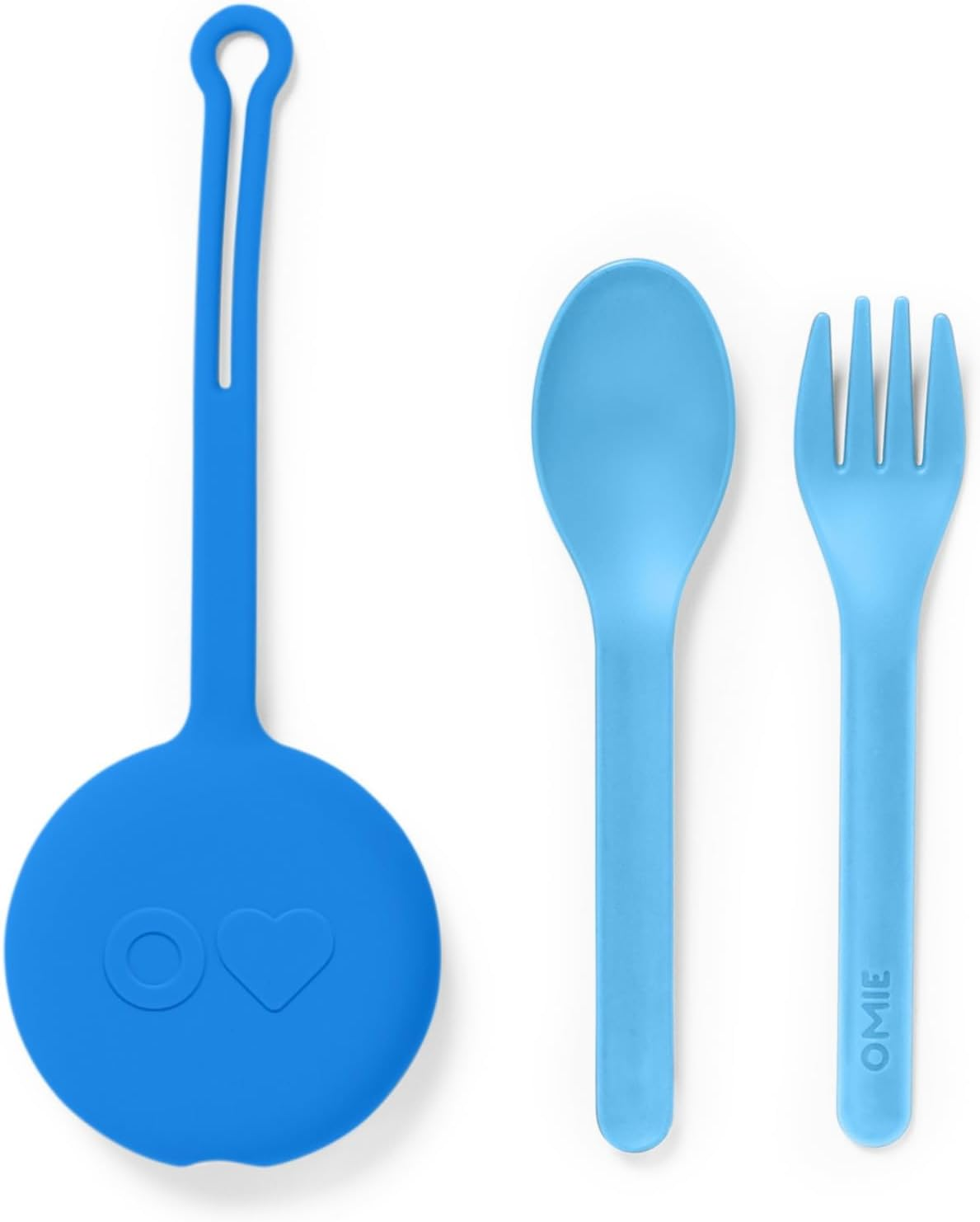 Omie Omiepod 3 Piece Cutlery Set - Capri Blue