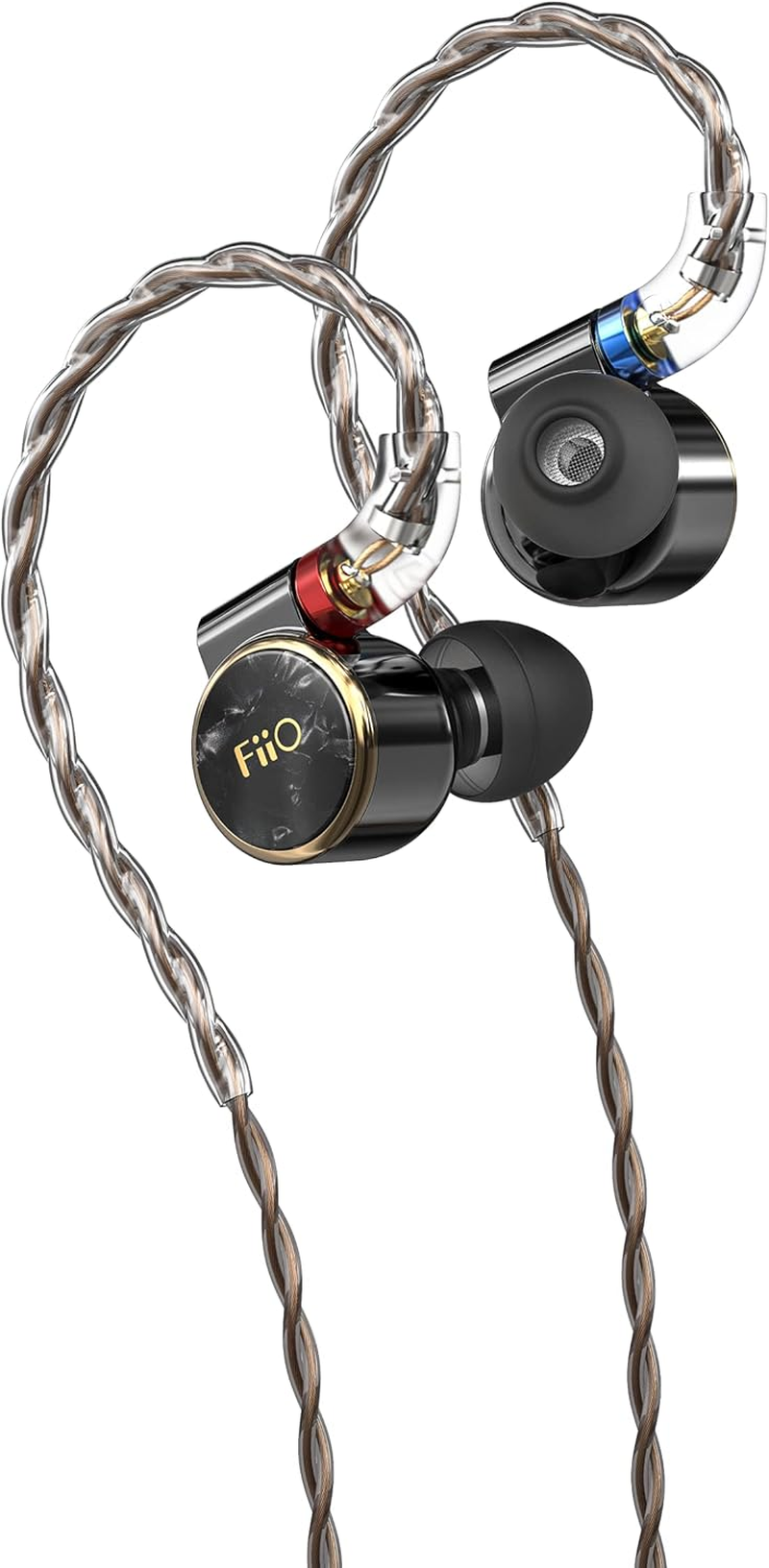 Fiio FD3 PRO Earphones In-Ear Earbuds High Resolution 1DD Deep Bass Detachable MMCX Connector with 2.5/3.5/4.4Mm Plugs DLC Black image number 4