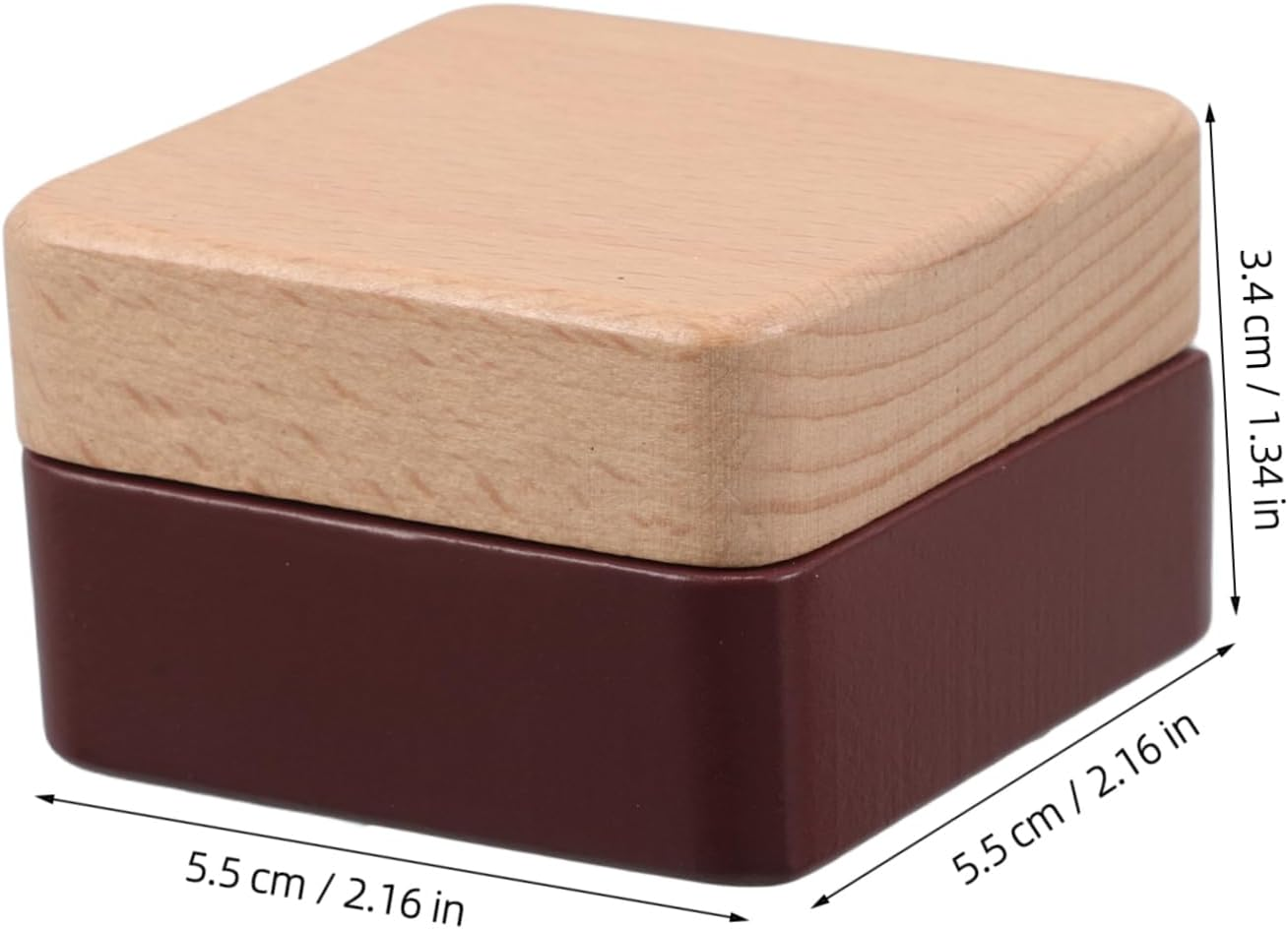 Tooth Storage Box Wooden Keepsake Hair Organizer Keepsake First Curl Holder Keepsake Container Tooth Organizer Curl Storage Beech image number 5