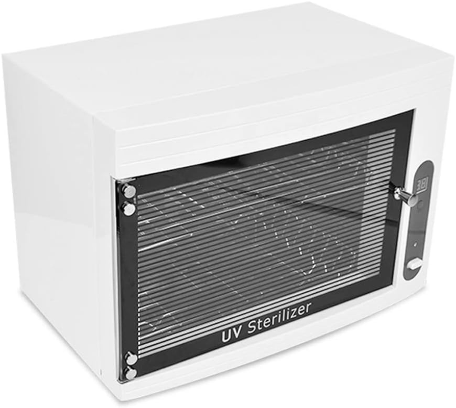 8L UV Cleaning Cabinet, High Capacity Nail Tool Cleaning Machine with Timer for Bottle Manicure Spa Barber Tool Equipment Cleaning image number 6