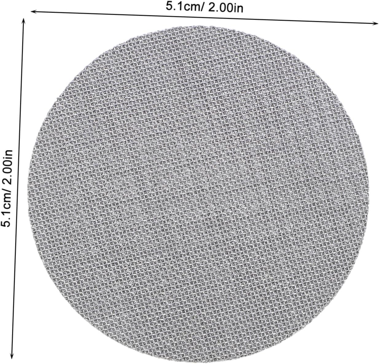 TEHAUX 4Pcs Espresso Puck Screen Stainless Steel Mesh Coffee Filter Plate Reusable Thick for Bottomless Portafilter Basket Compatible with Espresso Machines image number 3