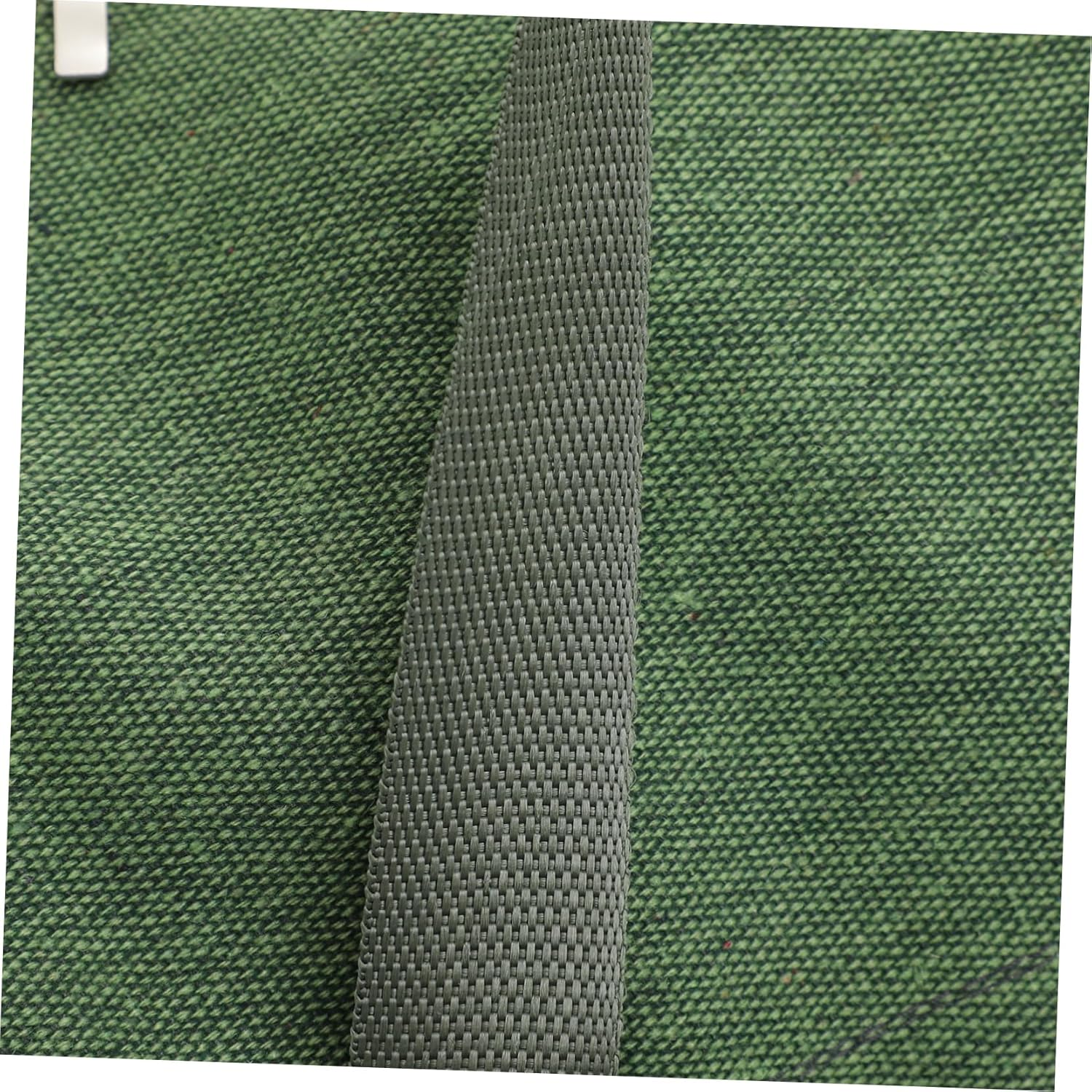 Ibasenice Large Canvas Travel Duffle Bag Thickened Olive Green Military Style Large Capacity Luggage Bag Household Quilt for Moving and Travel Random Color image number 4