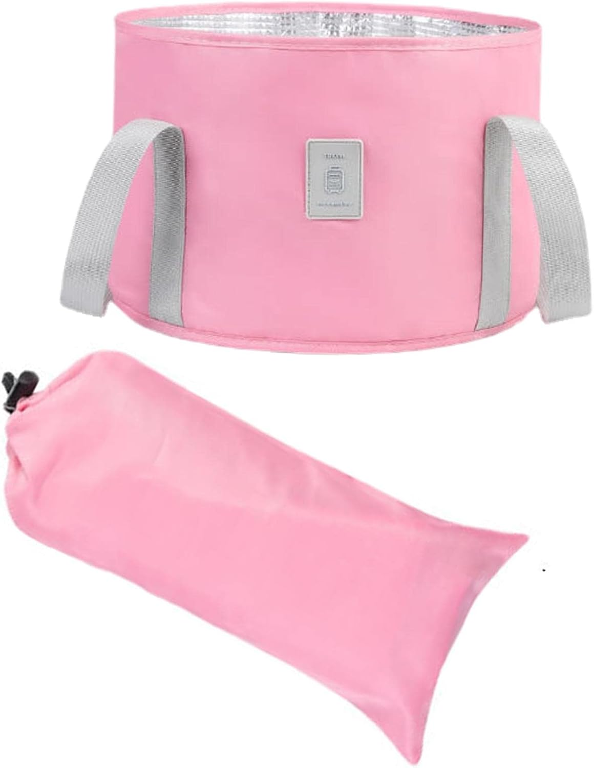 Insulation Foot Soaking Bag,Portable Travel Foot Bath Tub Foot Soaking Bath Basin - Pedicure SPA Washing Container Bag Foot Soaking Basin Home Travel Outdoor Camping image number 3