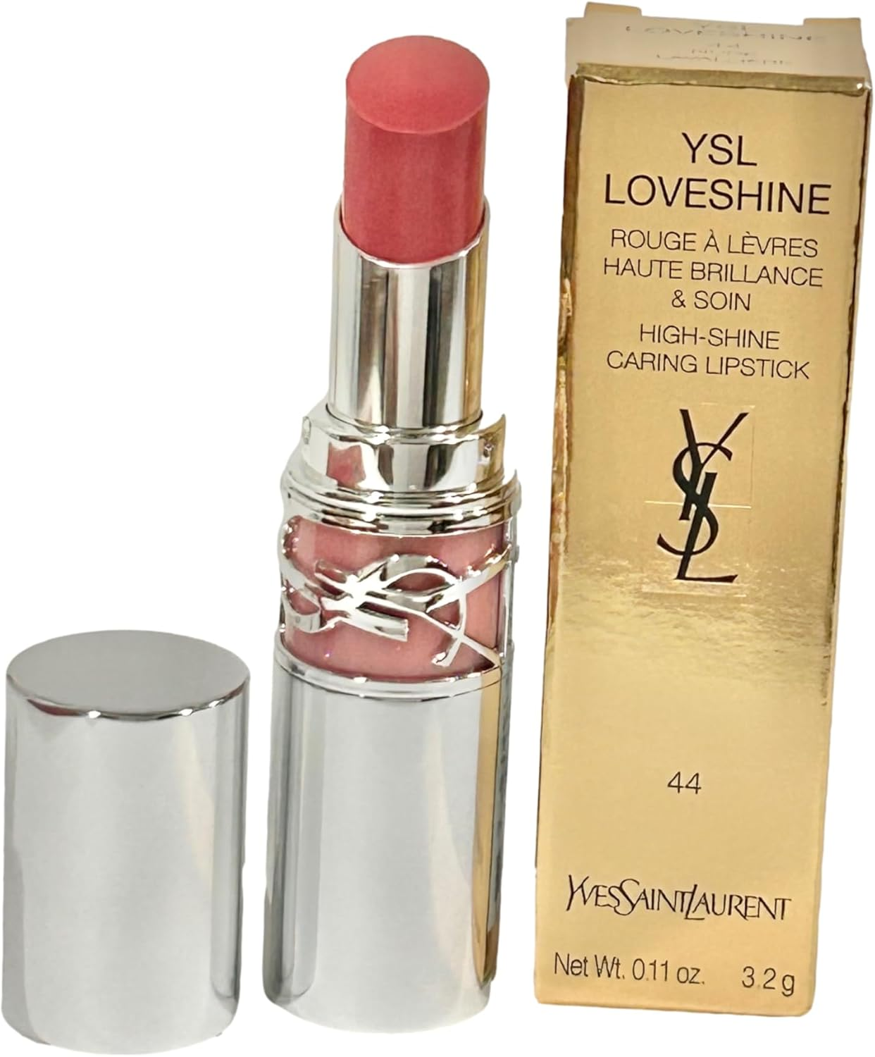 Yves Saint Laurent Loveshine High Shine Caring Lipstick #44 Nude Lavalliere image number 2