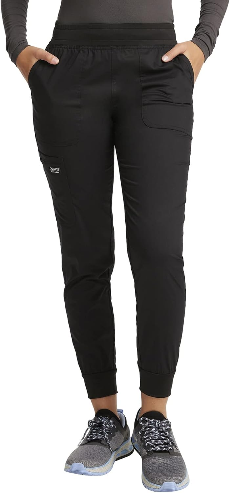 Cherokee Jogger Pants for Women with Mid Rise WW115