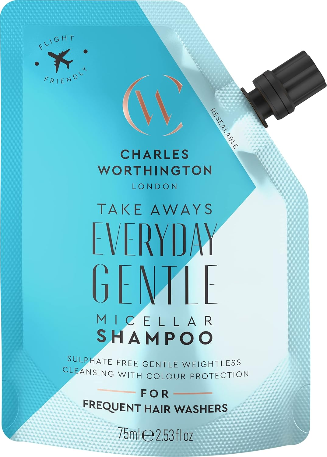 Charles Worthington Everyday Gentle Mizellar Take-On Shampoo image number 5