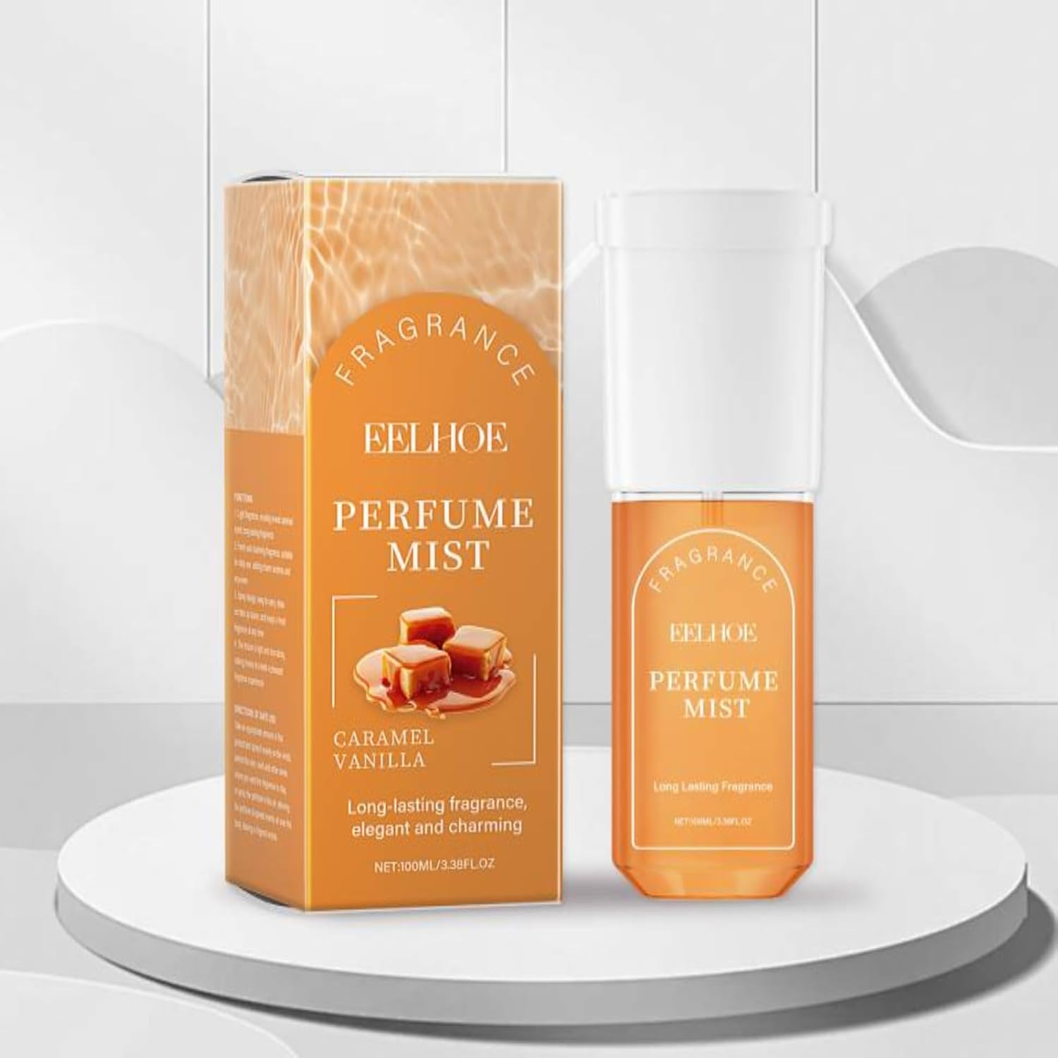 Caramel Vanilla Perfume - Caramel Vanilla Perfume Mist | 100Ml Body Spray Perfume | Fragrance Spray Scent | 100Ml Portable Body Perfume Skin Perfume Spray Elegant Perfume Spray Perfect for Women image number 5