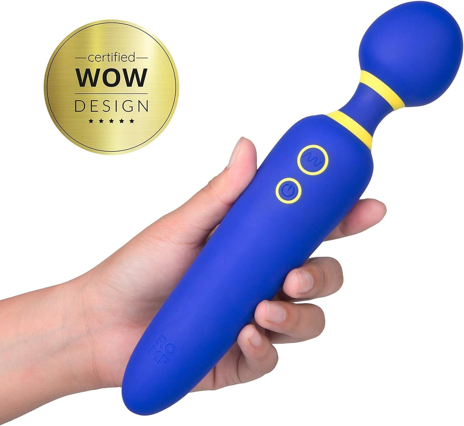 ROMP Flip Wand Vibrator for Women - Vibrating Sex Toy for Clitoral Stimulation - Wand Massager with 6 Vibration Modes - Whisper Quiet & Waterproof image number 3