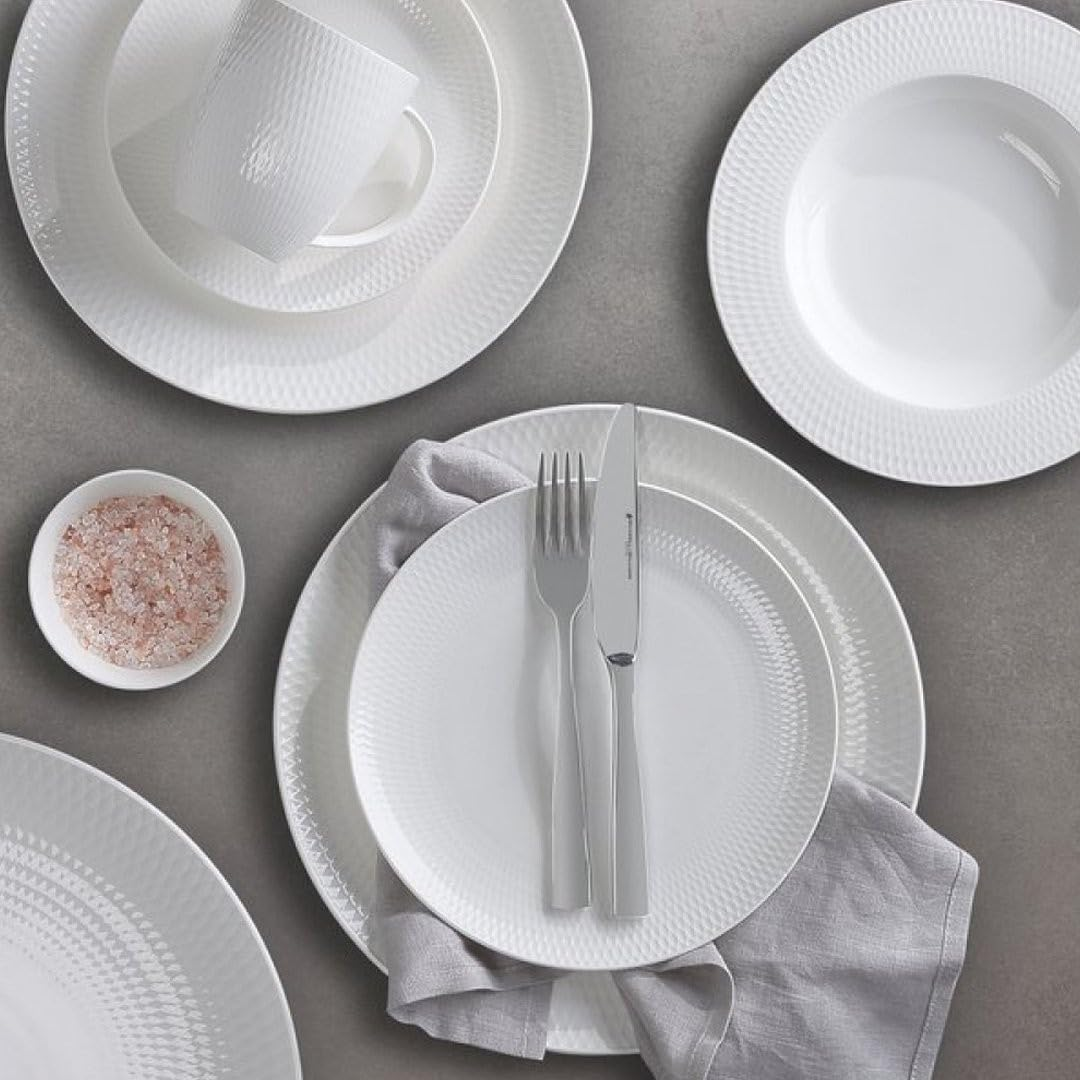 Maxwell & Williams White Basics Diamonds Entree Plate 23Cm image number 4