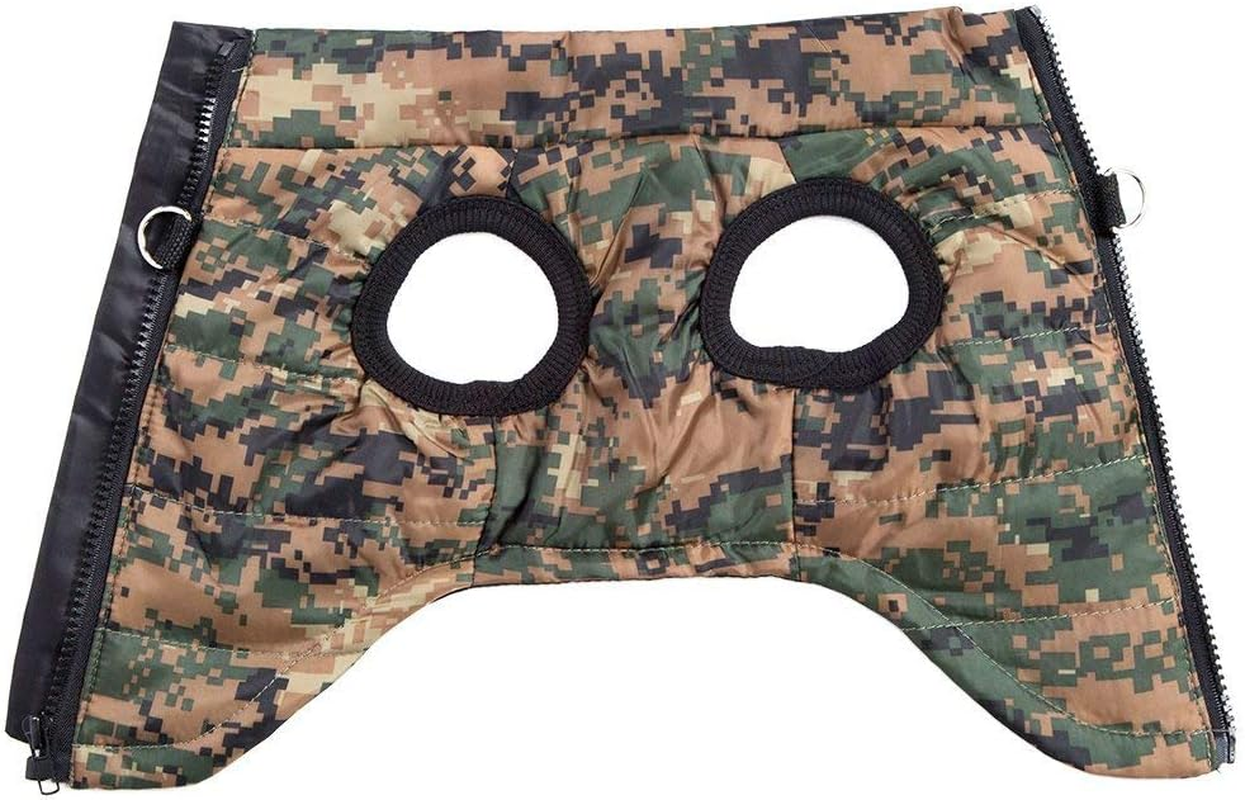 BT Bear&reg; Puppy Coat,Small Dog Winter Coat Vest Puppy Soft Warm Coat Jacket Clothing Costume for Cats Puppy Small Dogs (X-Large-Back Length 39Cm, Camouflage) image number 3