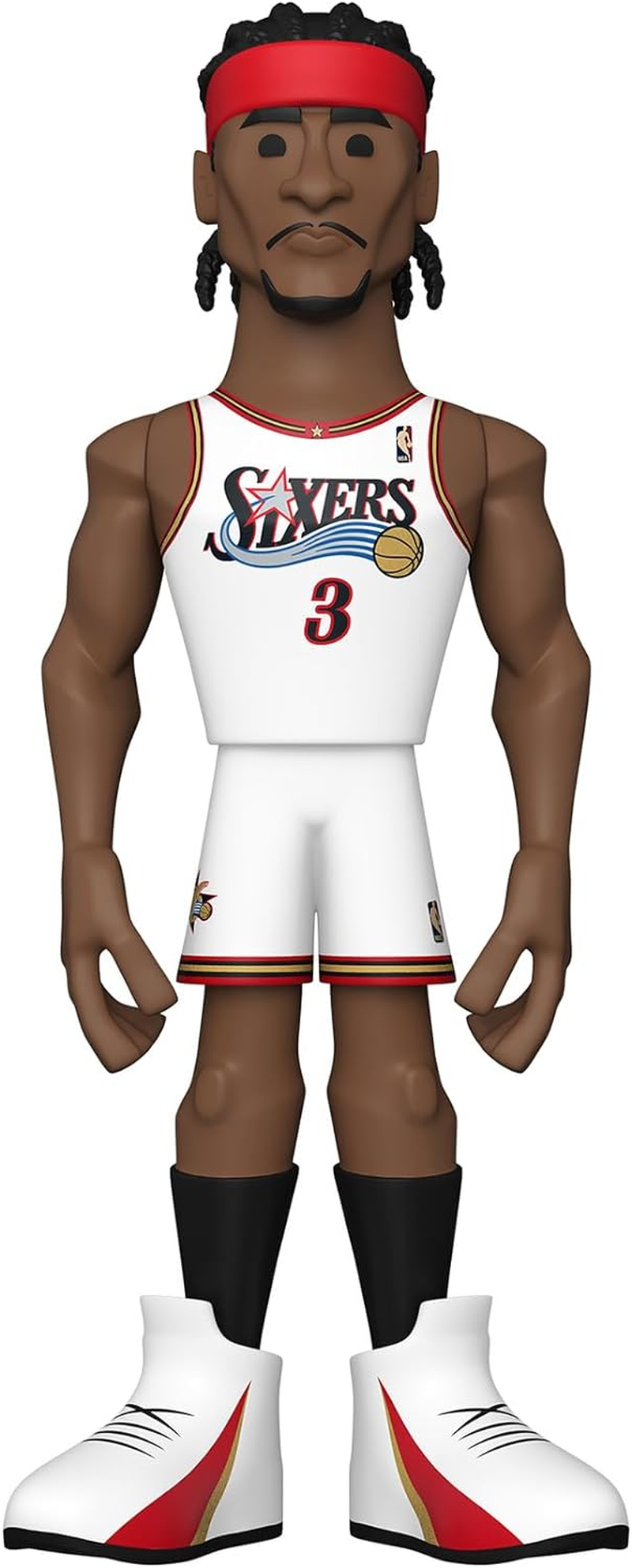 Funko Gold Legends NBA Basketball - Allen Iverson Philadelphia 76Ers Vinyl Figure, 5-Inch Height image number 5