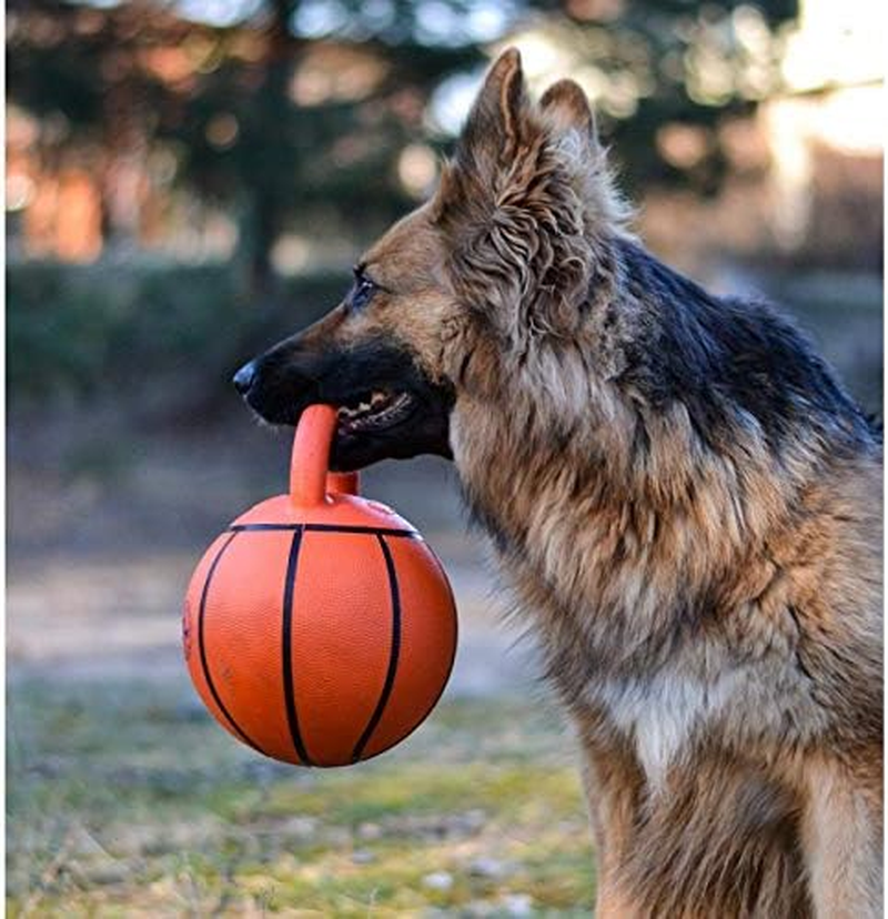 Gigwi Basketball Dog Toy, Orange image number 4