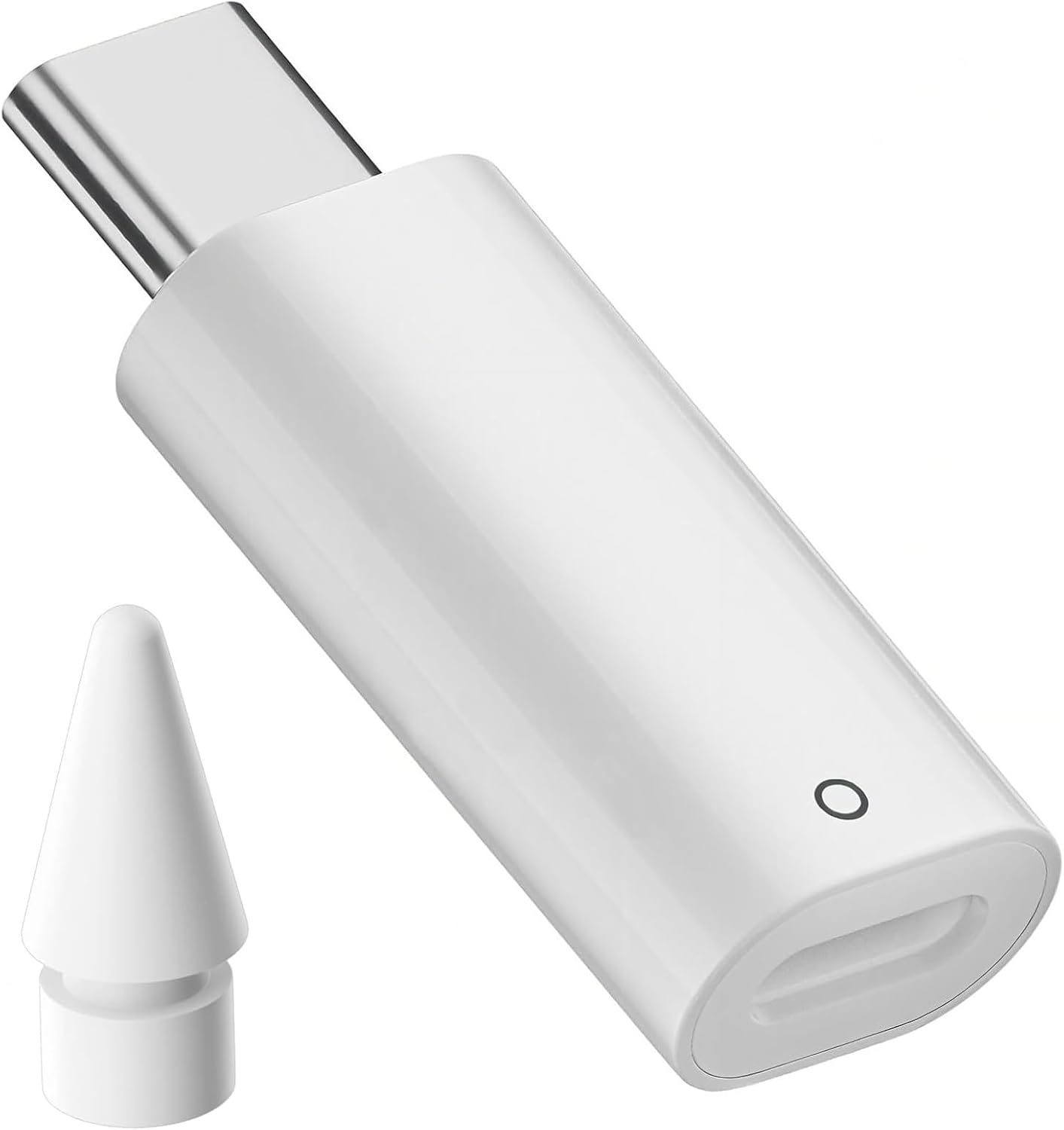 USB-C to Lightning Adapter for Apple Pencil 1St Gen - USB Charger Dongle for Ipad 10Th Gen, Compact Adapter for Apple Pen(White) image number 4