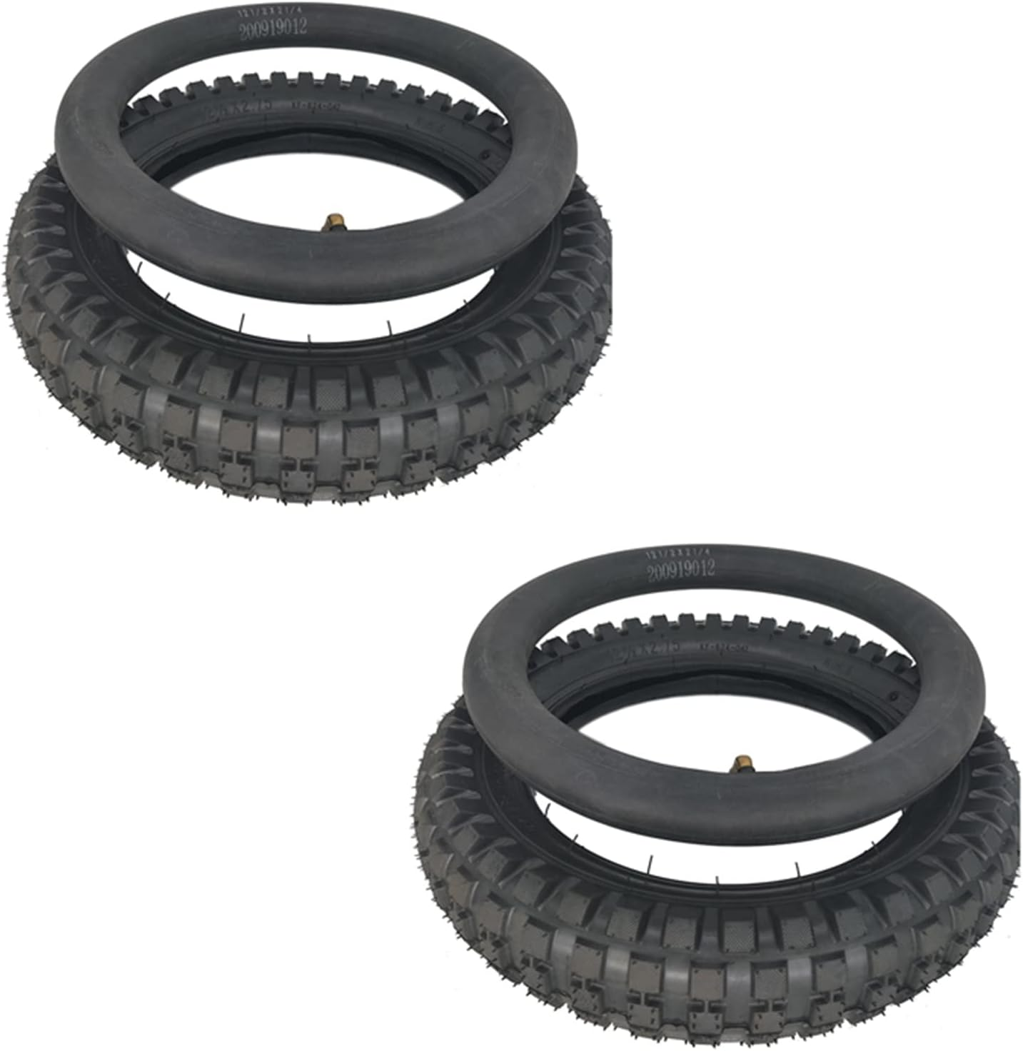 2X 12 1/2 X 2.75 Tyre 12.5 X2.75 Tire for 49Cc Motorcycle Mini Dirt Bike Tire MX350 MX400 Scooter(Inner & Outer Tire)