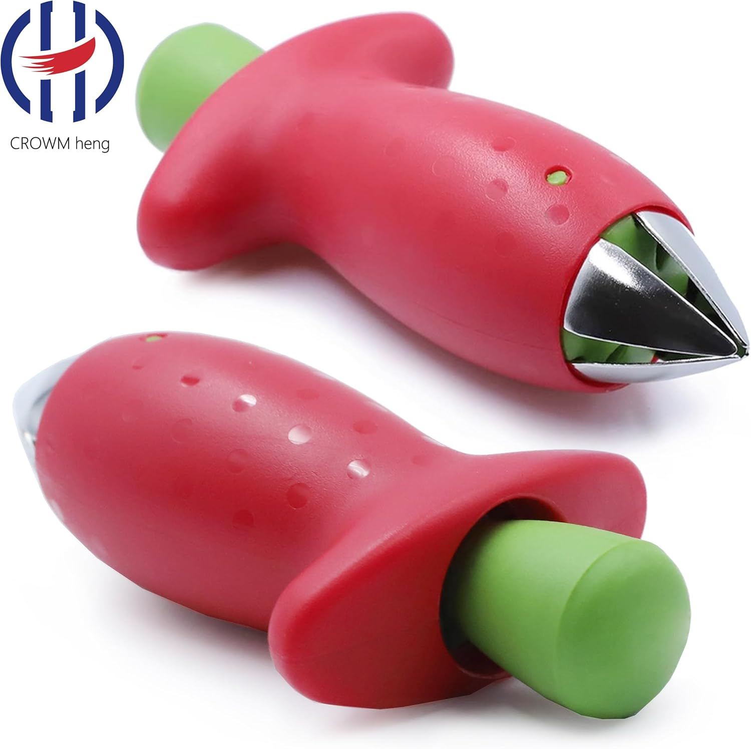 Multi-Functional Stainless Steel Strawberry Pedicle Removal Artifact Pedicle Removal Clip Removal Nuclear Device Kitchen Fruit Strawberry Core Removal Pedicle Removal Clip