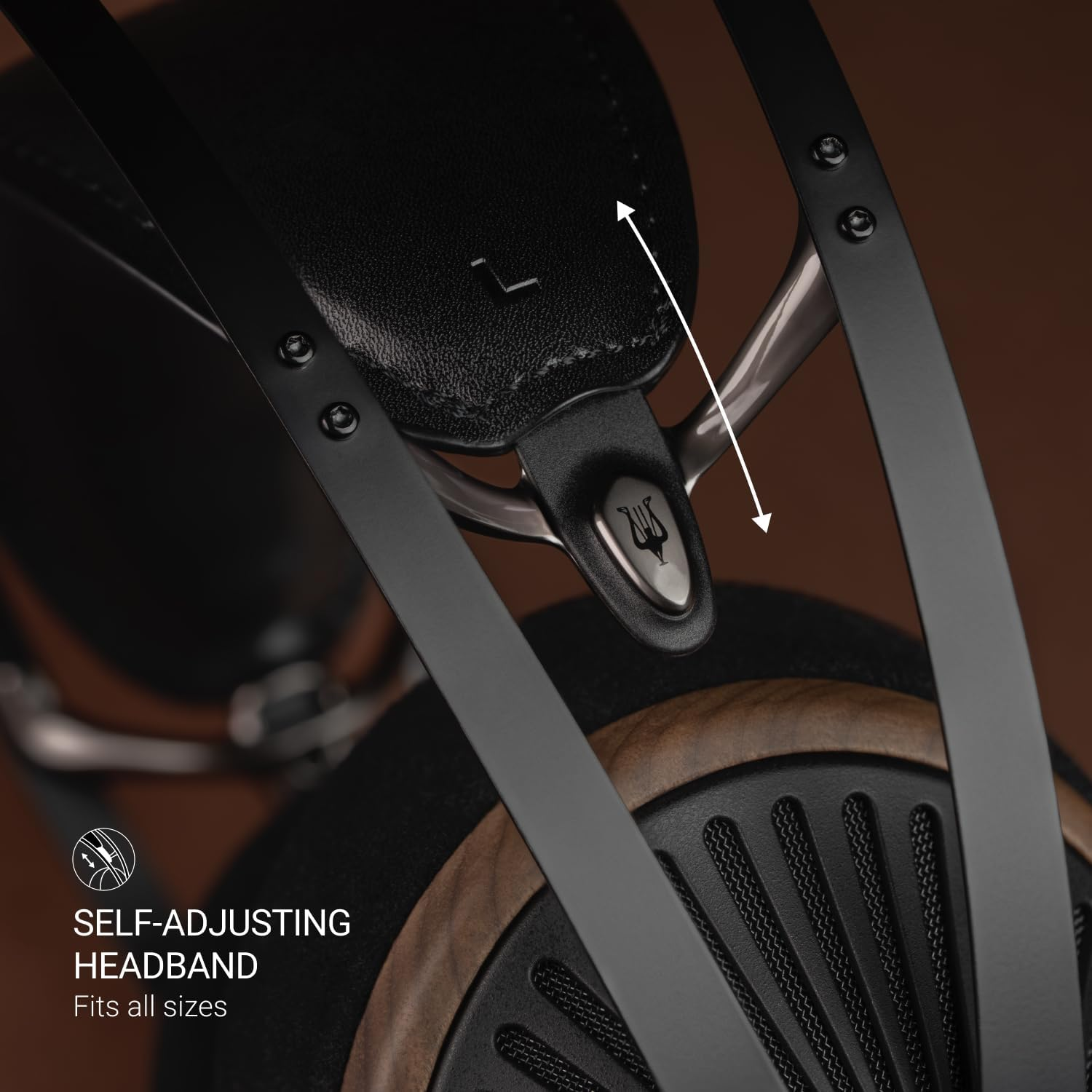 MEZE AUDIO 105 Silva | Wired Over-The-Ear Lightweight Audiophile Open-Back Headphones | 50Mm Dynamic Drivers | Low Impedance 42 Ohms | Cables and Carrying Pouch Included image number 4