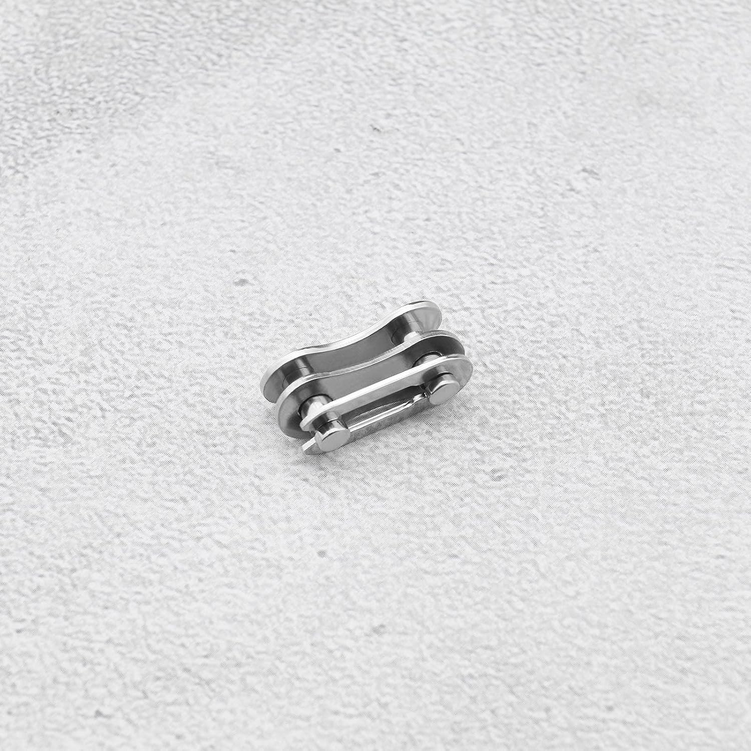 Emagtech 10 Pairs Single Speed Removable Quick Split Chain Link Bicycle Chain Connector Missing Link Jointing Link for Single Speed Chain Carbon Steel image number 4