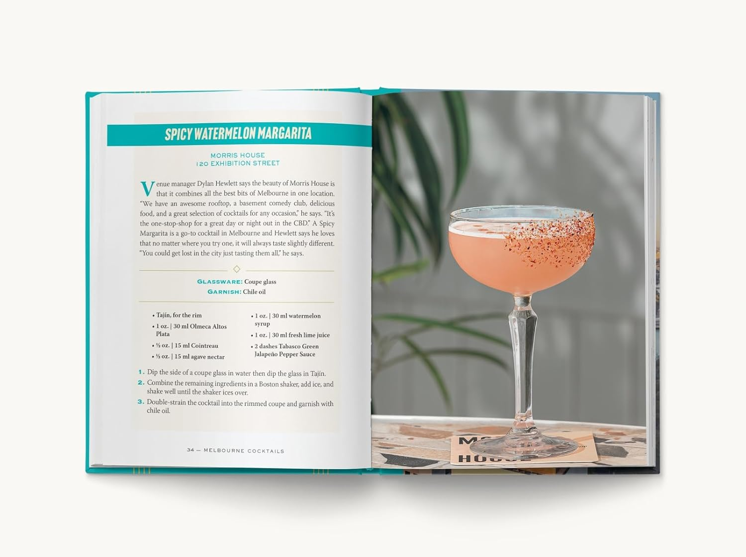 Melbourne Cocktails: an Elegant Collection of over 100 Recipes Inspired by Oz