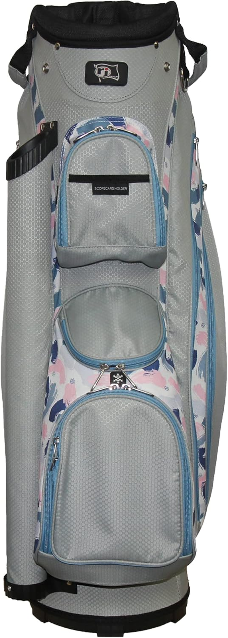 R J Sports Paradise 9" Deluxe Ladies Cart Bag, Abstract, 9