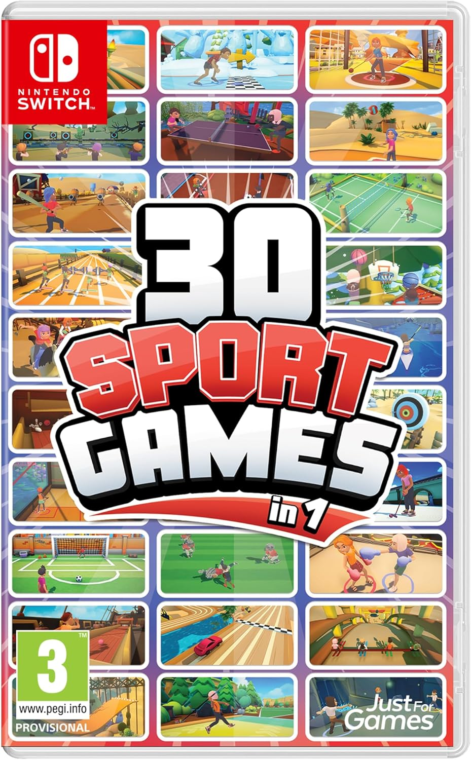 Just for Games 30 Sport Games in 1 Nintendo Switch Game image number 2