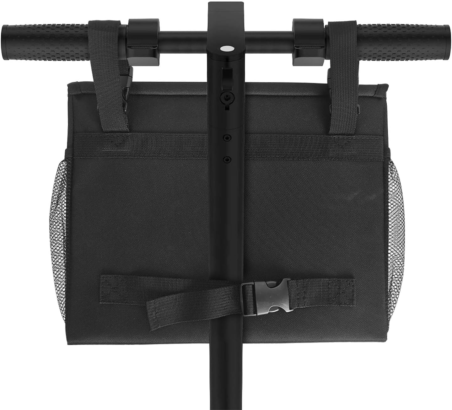 Electric Scooter Basket - Convenient Mobility Scooter Bag with 14-In Laptop Pocket and Cup Holders, Easy Installation for Bike, Mobility Scooter Accessories for Adults image number 3