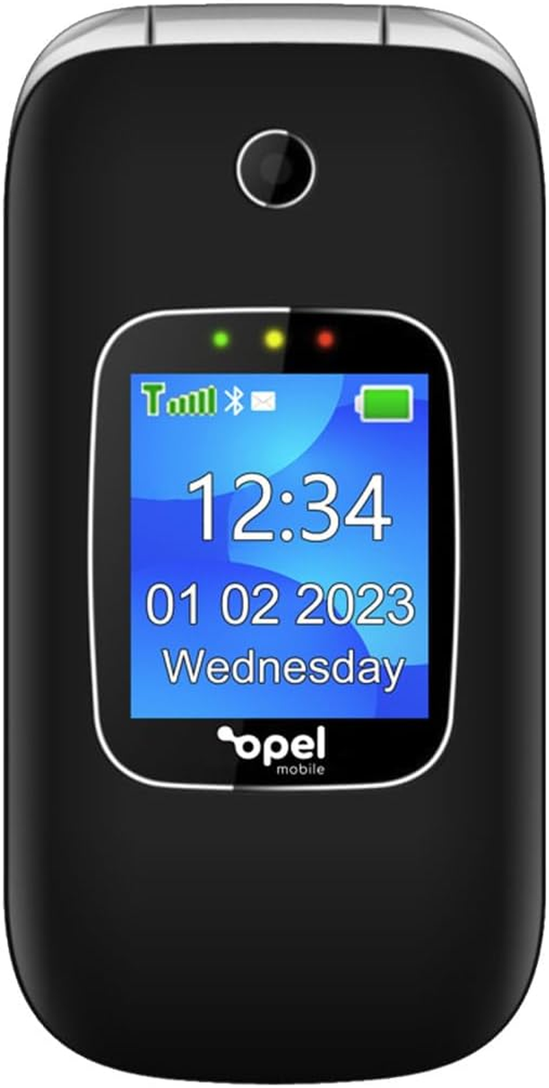 Opel Mobile Flip Phone 6 Mobile with Charging Cradle image number 2