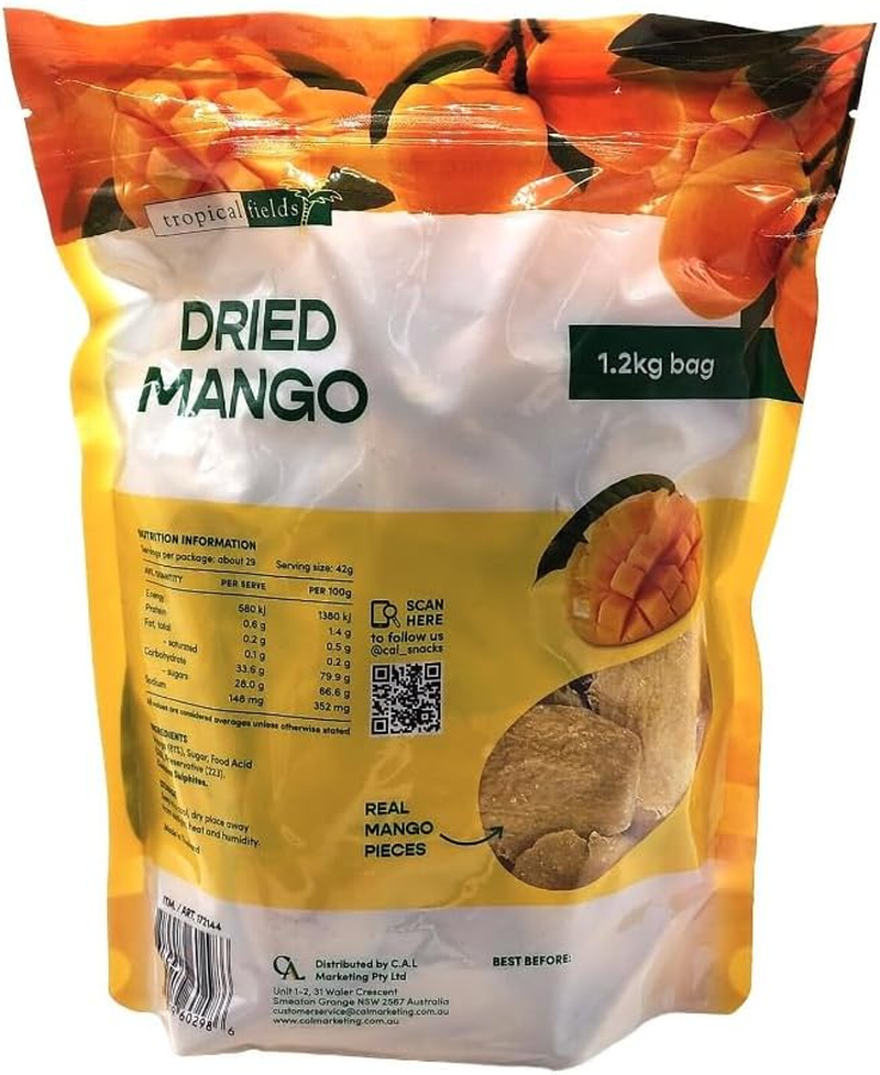Tropical Fields Dried Real Mango - 1.2Kg image number 2