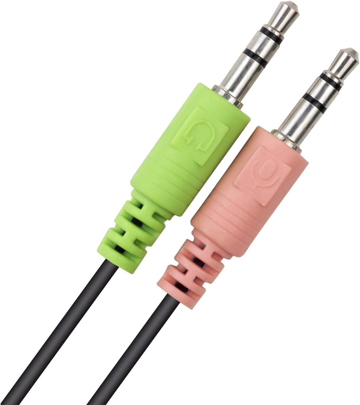 Vultech Headphones with Microphone HS-01 Rev 2.2, Dual Jack 3.5MM + Adapter image number 5