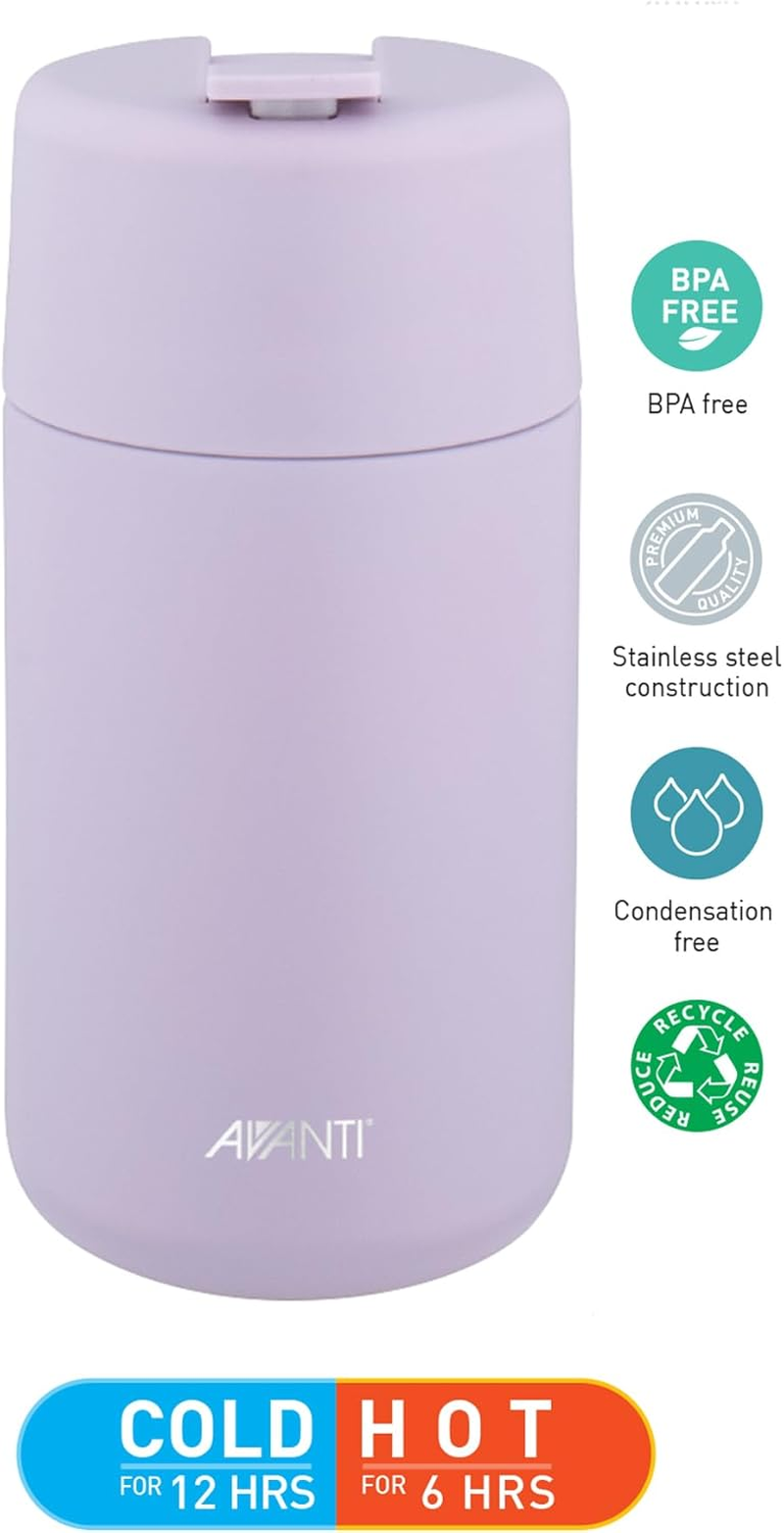 Avanti Brew Insulated Travel Cup, 400Ml, Lilac - Blush Pink image number 4