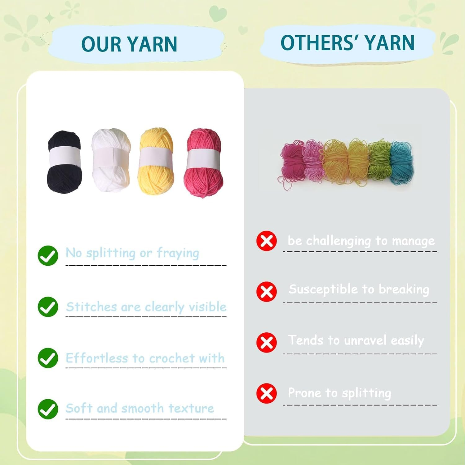 Crochet Kit for Beginners,Crochet Animal Kit for Beginners with Step-By-Step Video Tutorials,Learn to Crochet Kit for Kids Ages 13+ and Adults,Crochet Decoration Supplies DIY Craft Gift,Crochet Bees image number 3