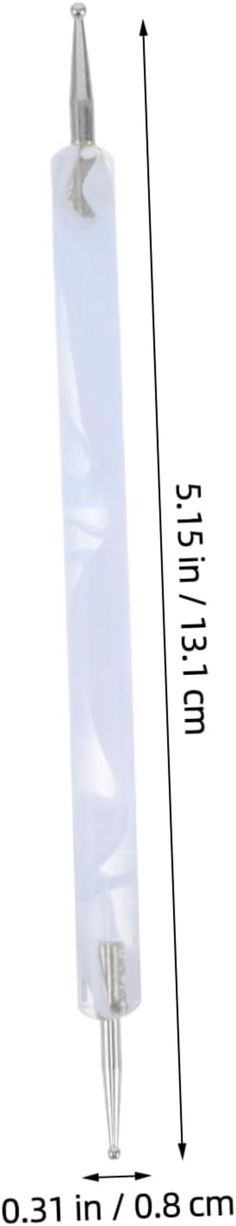 ELAYARD 5Pcs Nail Art Set Dotting Pens Tools Dot Paint Pens for Manicure for Nail Art Stamper Kit