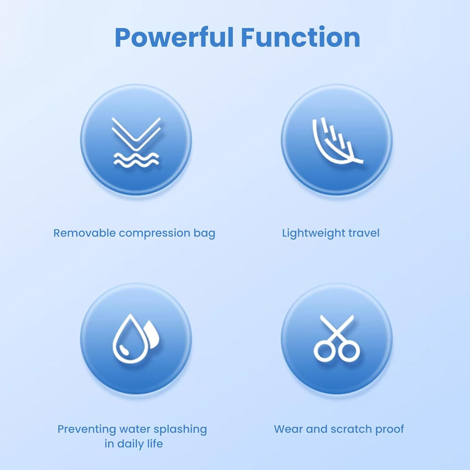 Jectse Travel Vacuum Storage Backpack with Air Pump, Vacuum Seal Compression Space Saver Bags, Carry on Personal Item Laptop Work Backpacks for Women Men - Peacock Blue image number 6