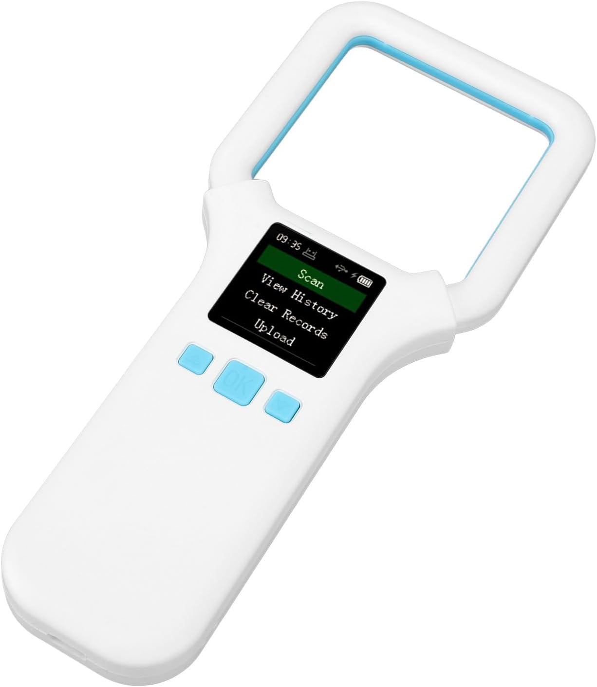 Pet Microchip Scanner - Animal Microchip Tag Reader - FDX-B/EMID Type - Rechargeable Microchip Reader image number 5