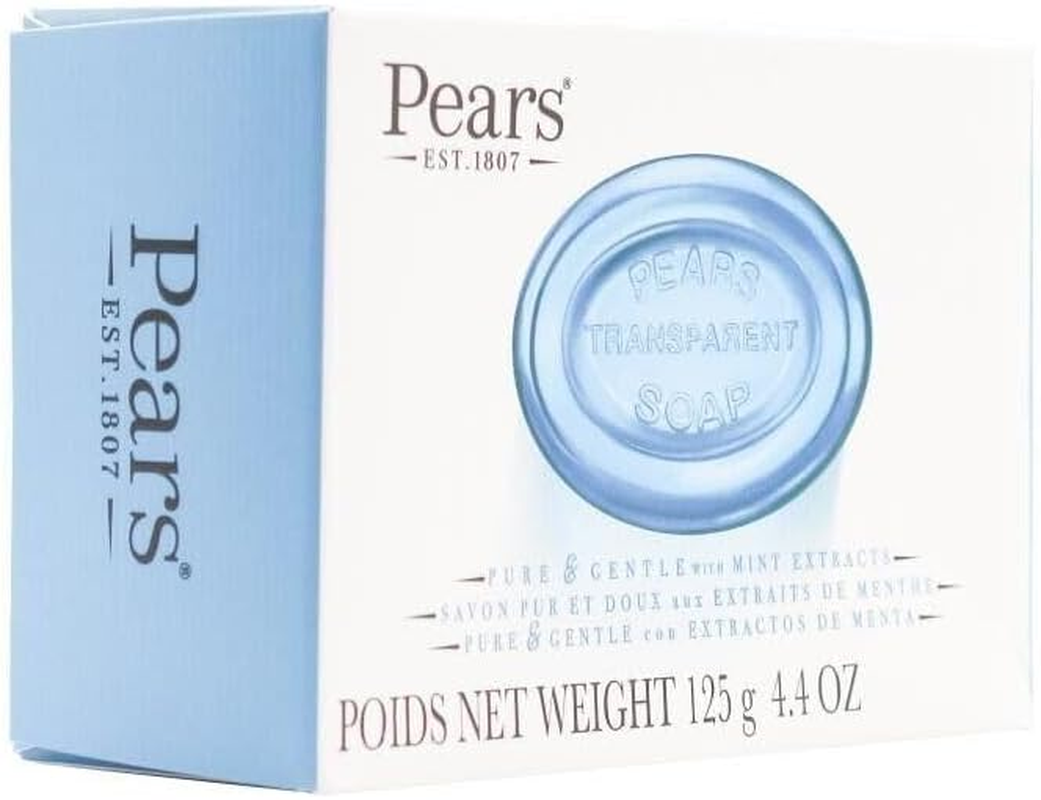 Pears Pure and Gentle Soap Bar with Mint Extracts 125 G image number 3