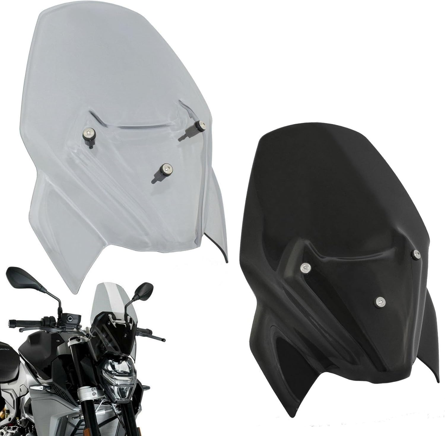 Motorcycle Accessories for B&MW F900R 4R90 K83 2019 2020 2021 Motorcycle Parts Front Windscreen Windshield Screen Shield Wind Deflector (Color : 1) image number 2