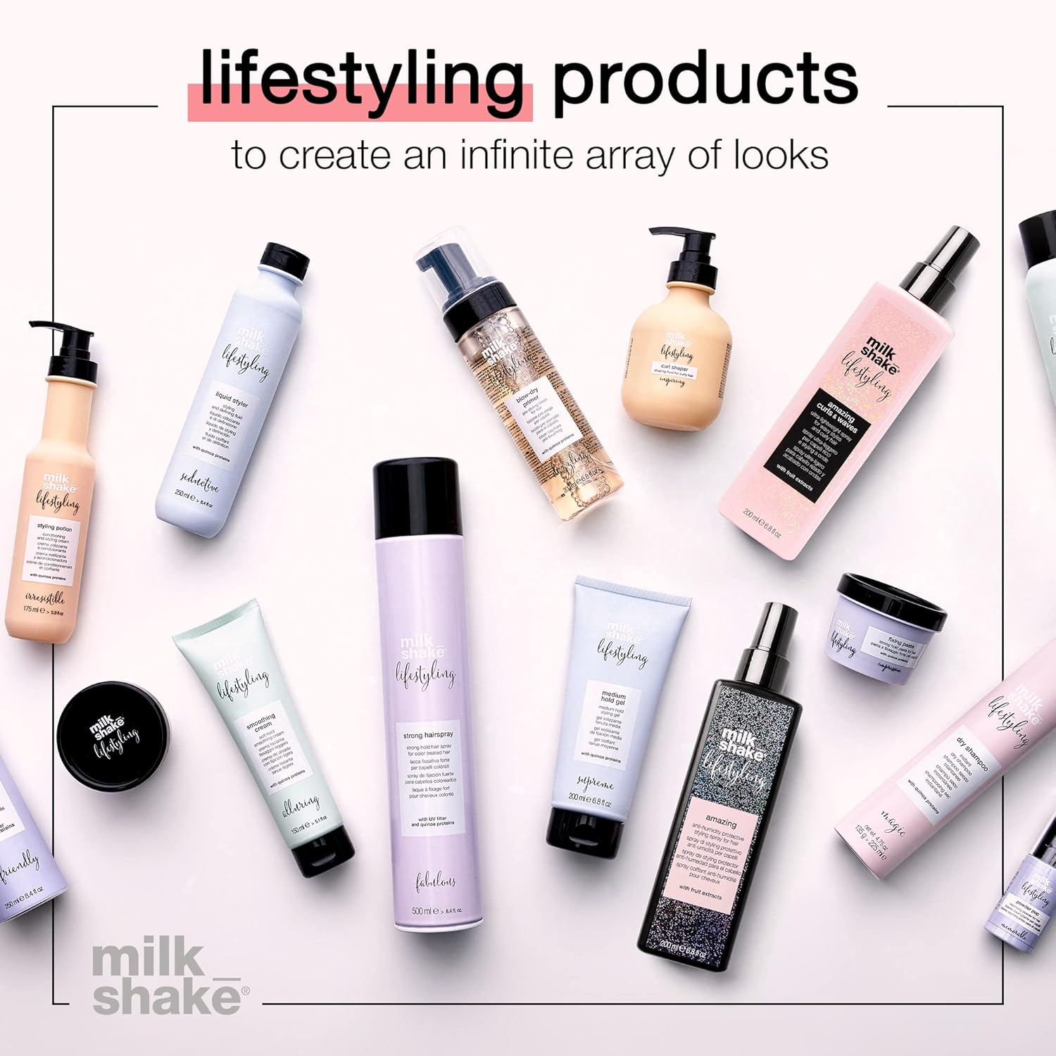 Milk_Shake Lifestyling Smoothing Hair Cream 150 Ml image number 4