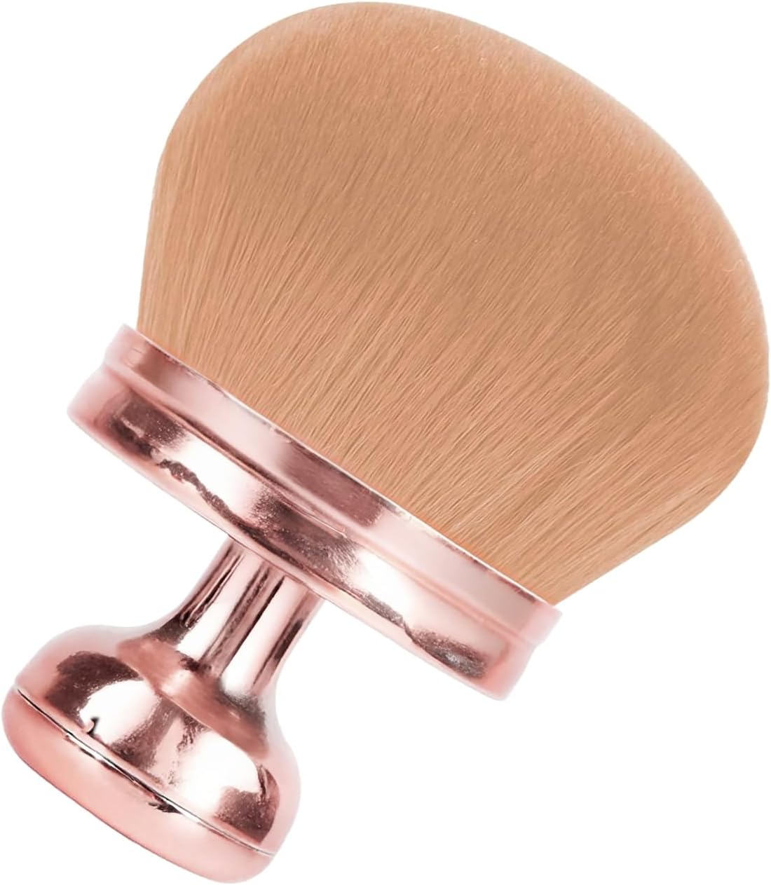 TORMEN Extra Large Body Makeup Brush &ndash; 74Mm Kabuki Foundation Powder Brush for Face and Body Soft Synthetic Bristles (Rose Gold) image number 3