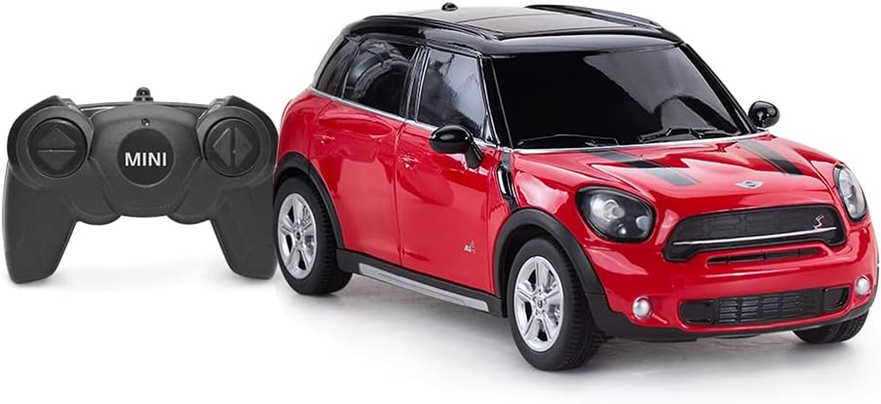 MINI Cooper RC CAR, RASTAR 1:24 BMW Mini Cooper S Remote Control Vehicle Toy Car for Kids, Yellow