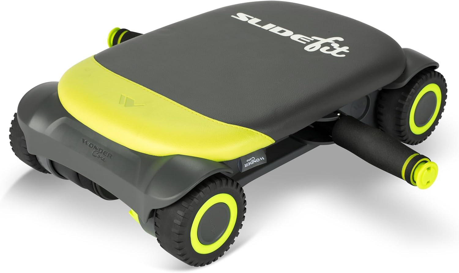 Wonder Core Slide Fit : Ab Roller- Exercise Machine- Core Training at Home Workout - Fitness Games - Ab Wheel Roller for Home Gym- Personal Training App- Home Skateboard Workout image number 2