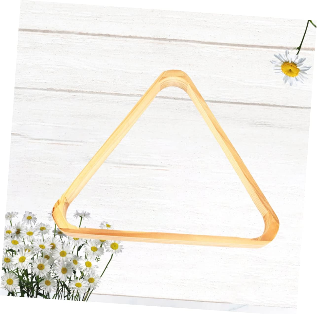 BRIGHTFUFU Snooker Pool Table Triangle Rack Wood Billiard Rack Billiard Triangle Frame for Pool Games image number 3