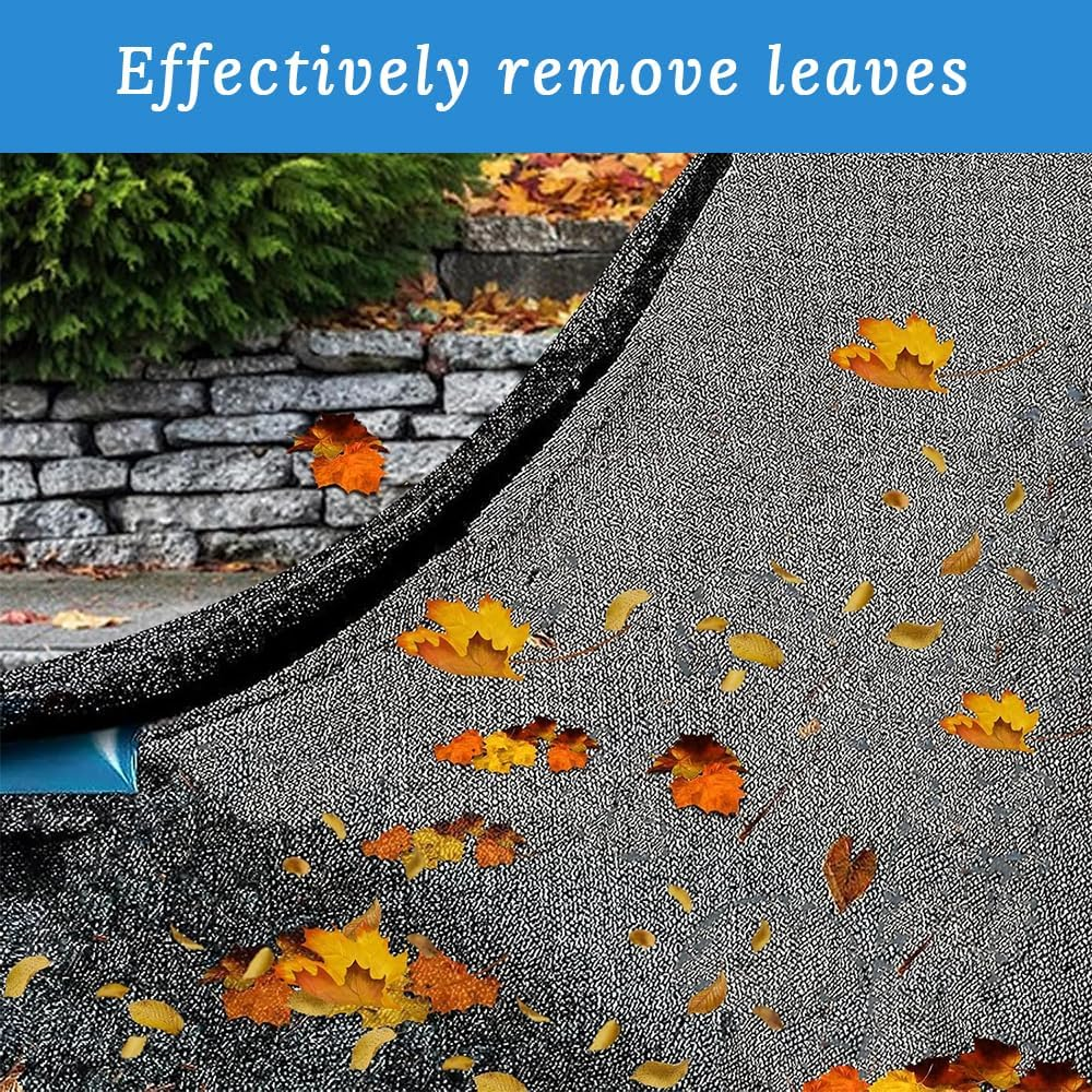 Rectangular Pool Leaf Cover, Multi-Purpose Pool Protection Kit for Covering Pools, Collecting Leaves and Debris, Easy to Use, Portable, Suitable for Home, Garden, Yard, Hotel and Outdoor (5M*8M) image number 1