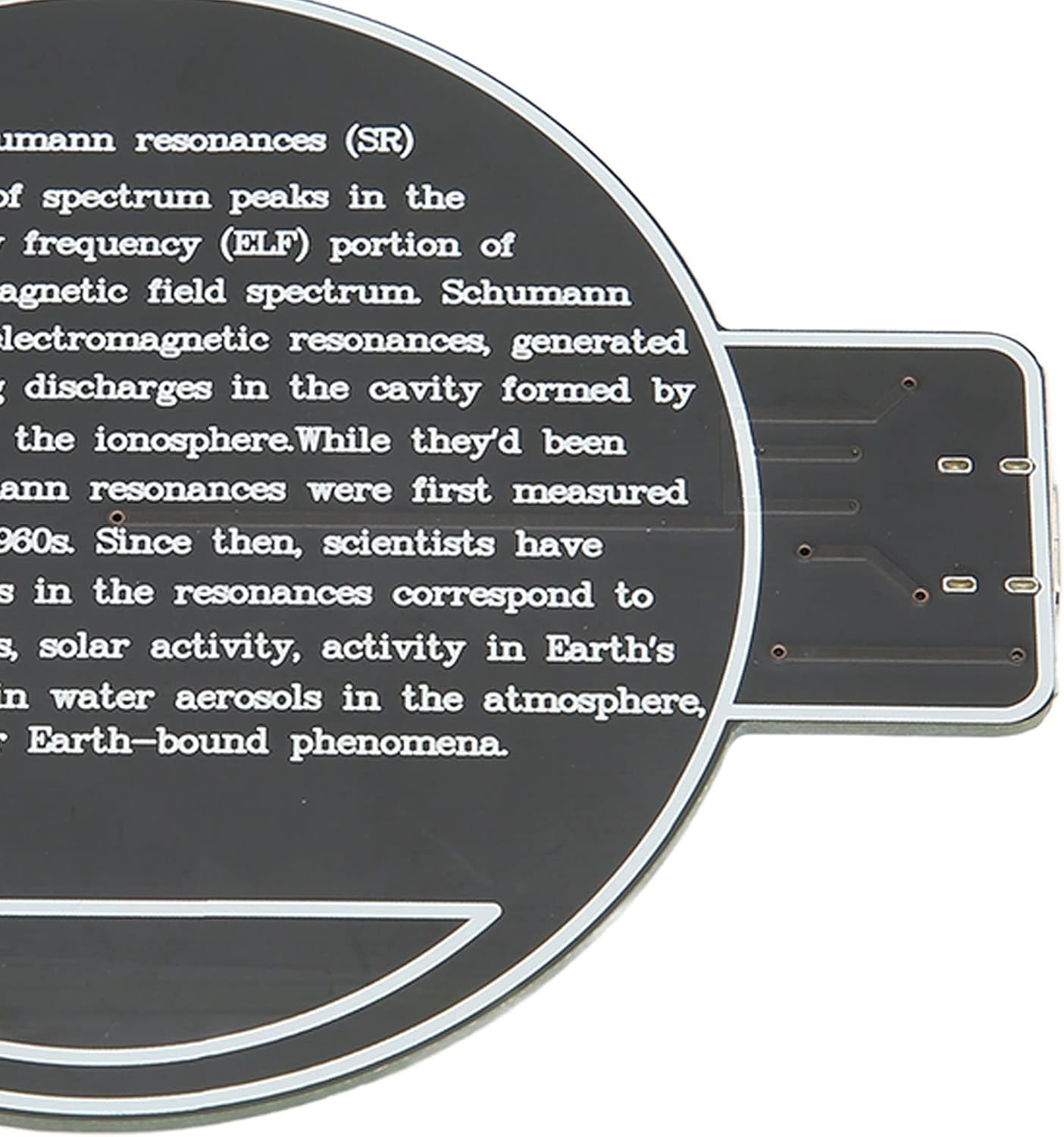 Ejoyous 7.83Hzschumann Wave Pulse Generator, Type-C Interface High-Stability Pulse Chip Aids, for Physical & Mental Relaxation/Stress Relief/Insomnia Improvement image number 4